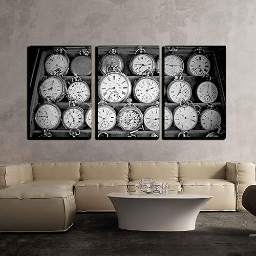 Miniatura 20 de wall26 - Arte de pared en lienzo de 3 piezas - Arte de tinta de acuarela oriental tradicional - Arte moderno para el hogar estirado y enmarcado Obra