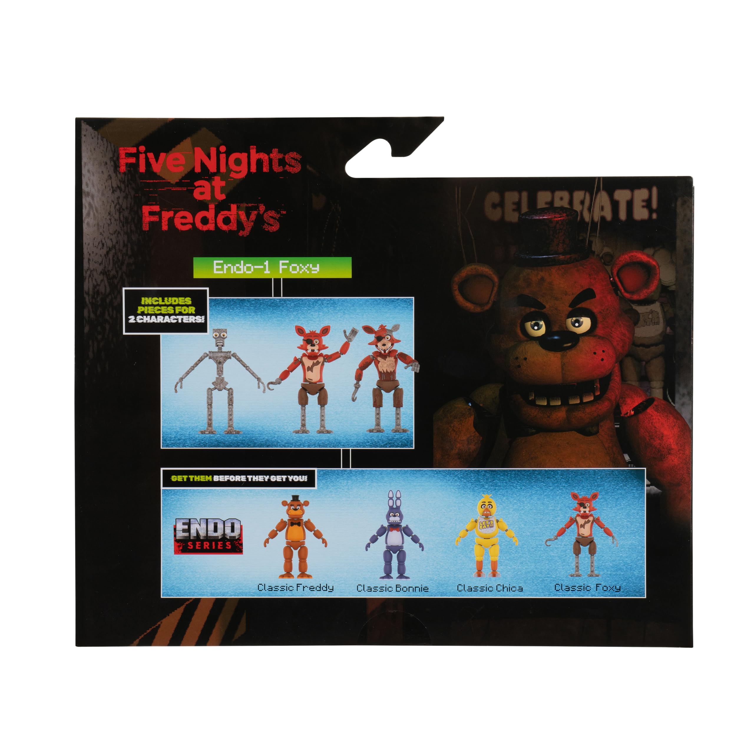Jazwares FNAF - 6 - Figura Endo - Stile 4