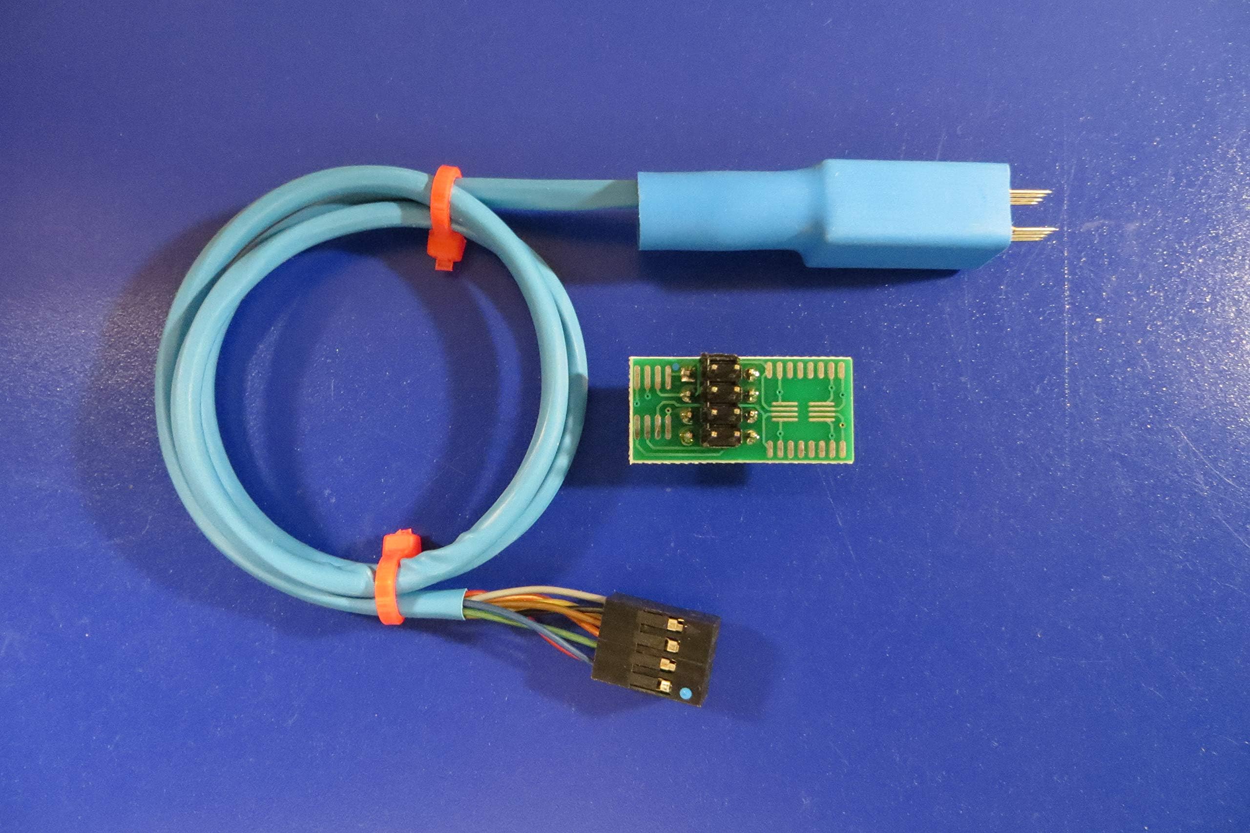 8 Position SOIC8 Pogo Pin Adapter for EEPROM 25cxx, 24cxx, 93cxx Programming