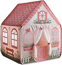Children Boy Girls Portable Castle Playhouse | Big Size Light Weight Kids Play Tent House for 3-13 Year Old Kids Girls and Boys (Pink DOREMON)