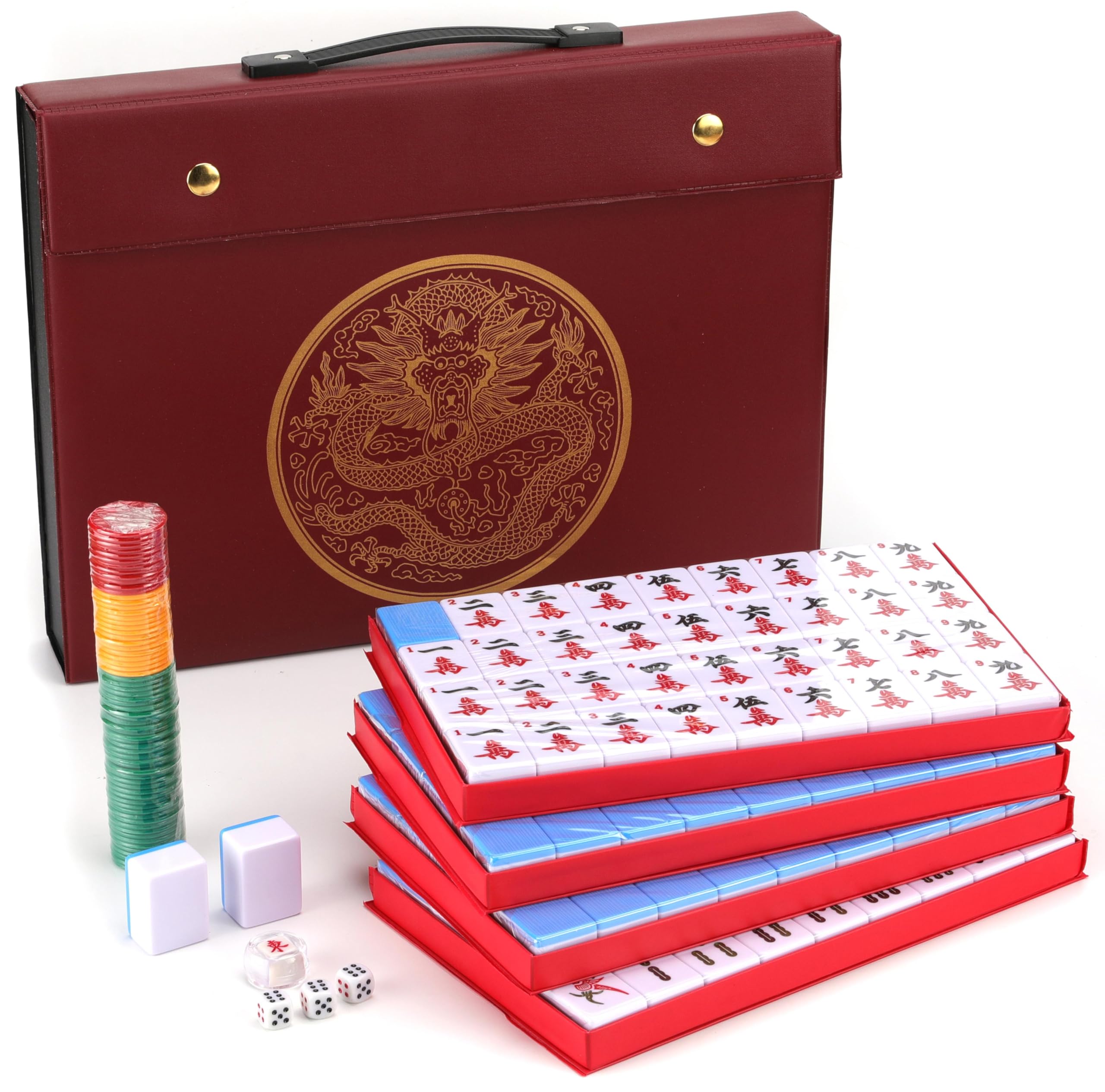Amazon.com: Mose Cafolo Chinese Mahjong Game Set 1.5