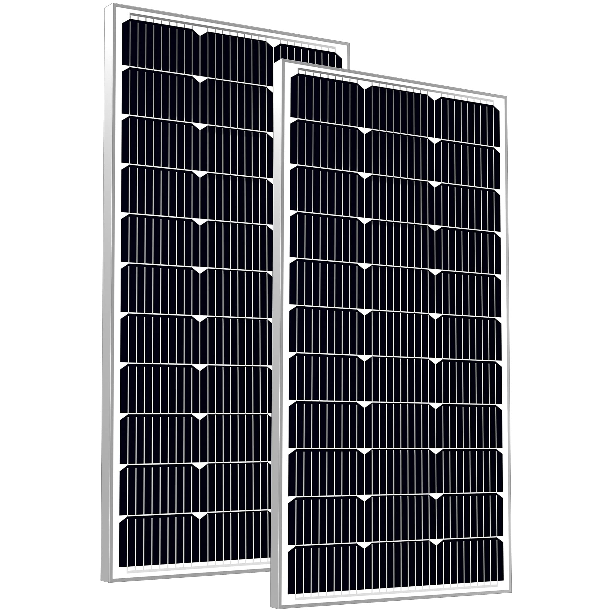 SOLPERK 200W Solar Panels 12V, Monocrystalline Solar Panel Kit with High Efficiency Module PV Power for Battery Charging, ...
