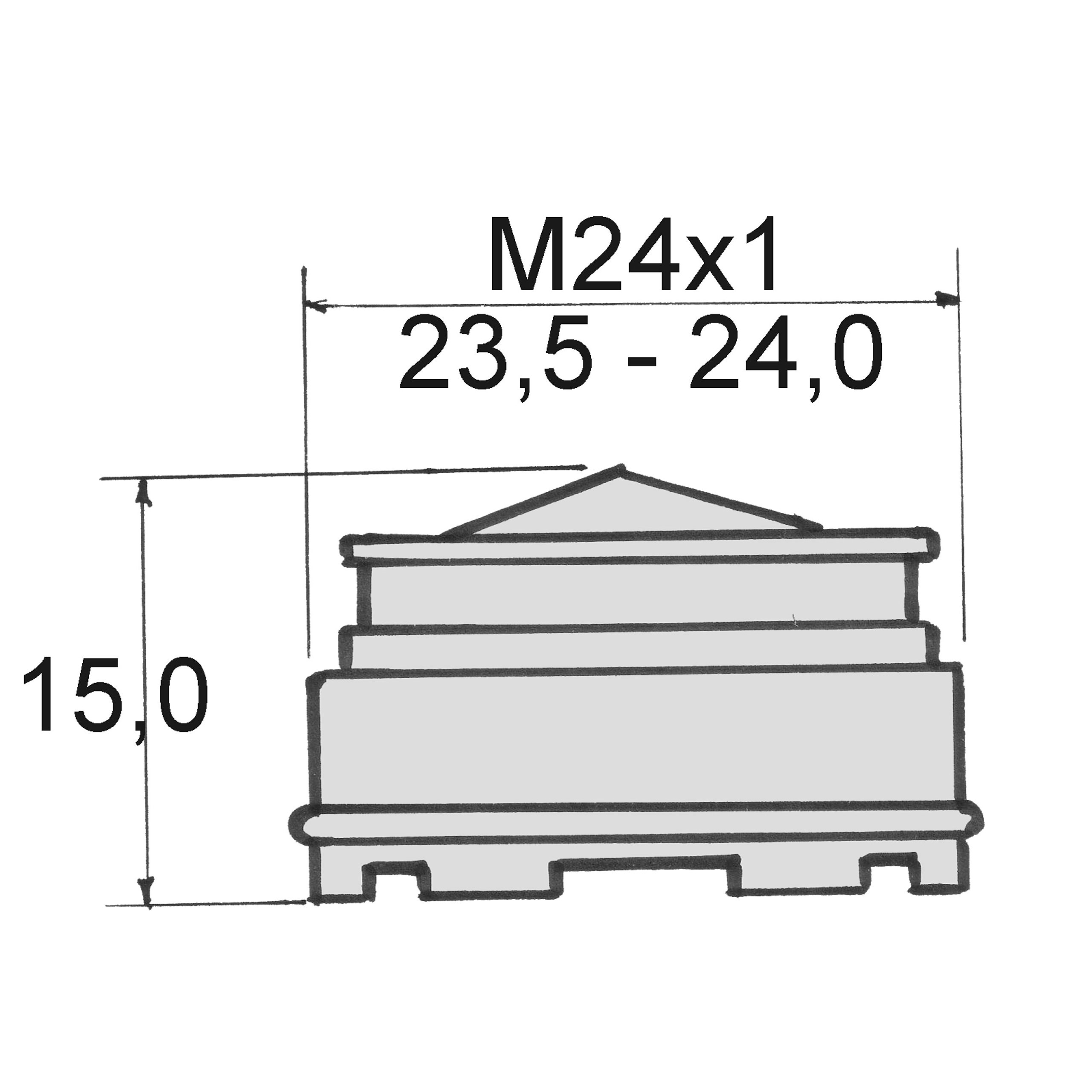 Cache Cascade STD A - Aerator - M24 x 1 - Image 3