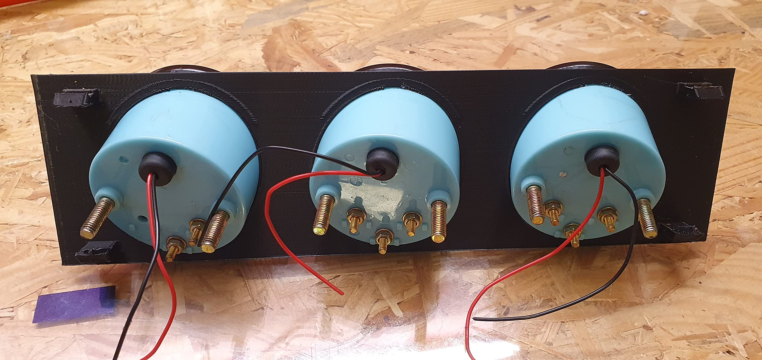 Halter für Lambda Anzeige Zusatzinstrumente Ø52mm VW Golf 2 und Jetta 2