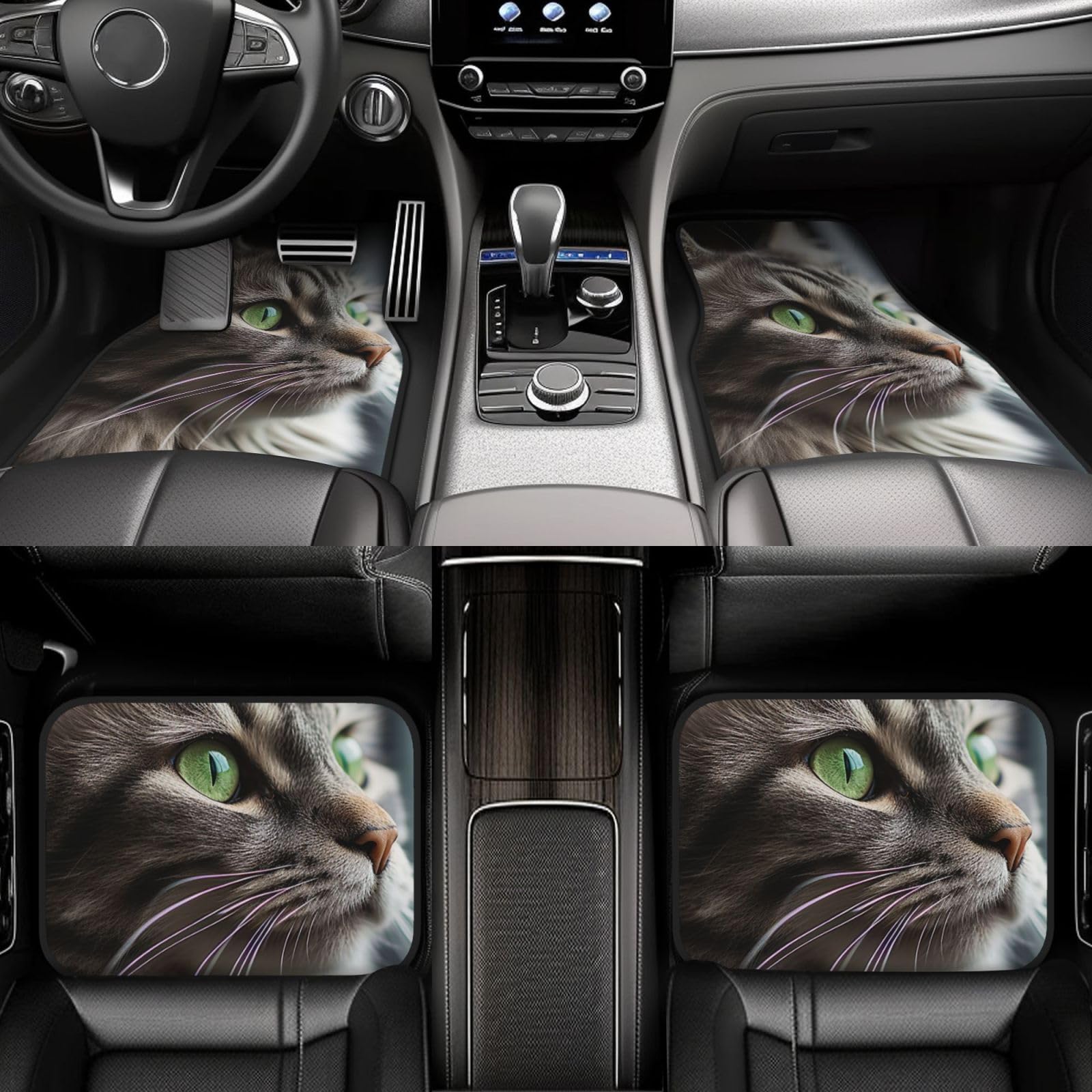 Tapis de sol voiture imperméable avec talonnette pour protéger les camions - 7