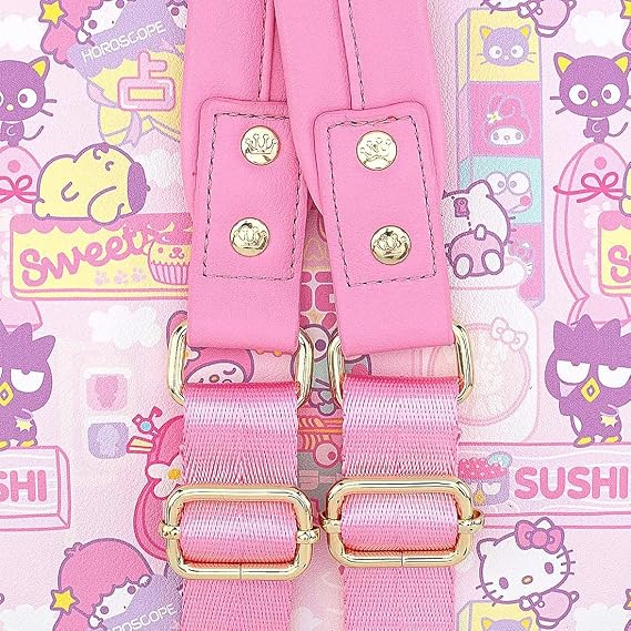 Loungefly x Sanrio Hello Kitty Kawaii All-Over Print Mini Backpack