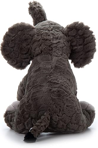 Miniatura 3 de The Petting Zoo Elefante de peluche, regalos para niños, animales salvajes del zoológico Onez, juguete de peluche de elefante de 12 pulgadas