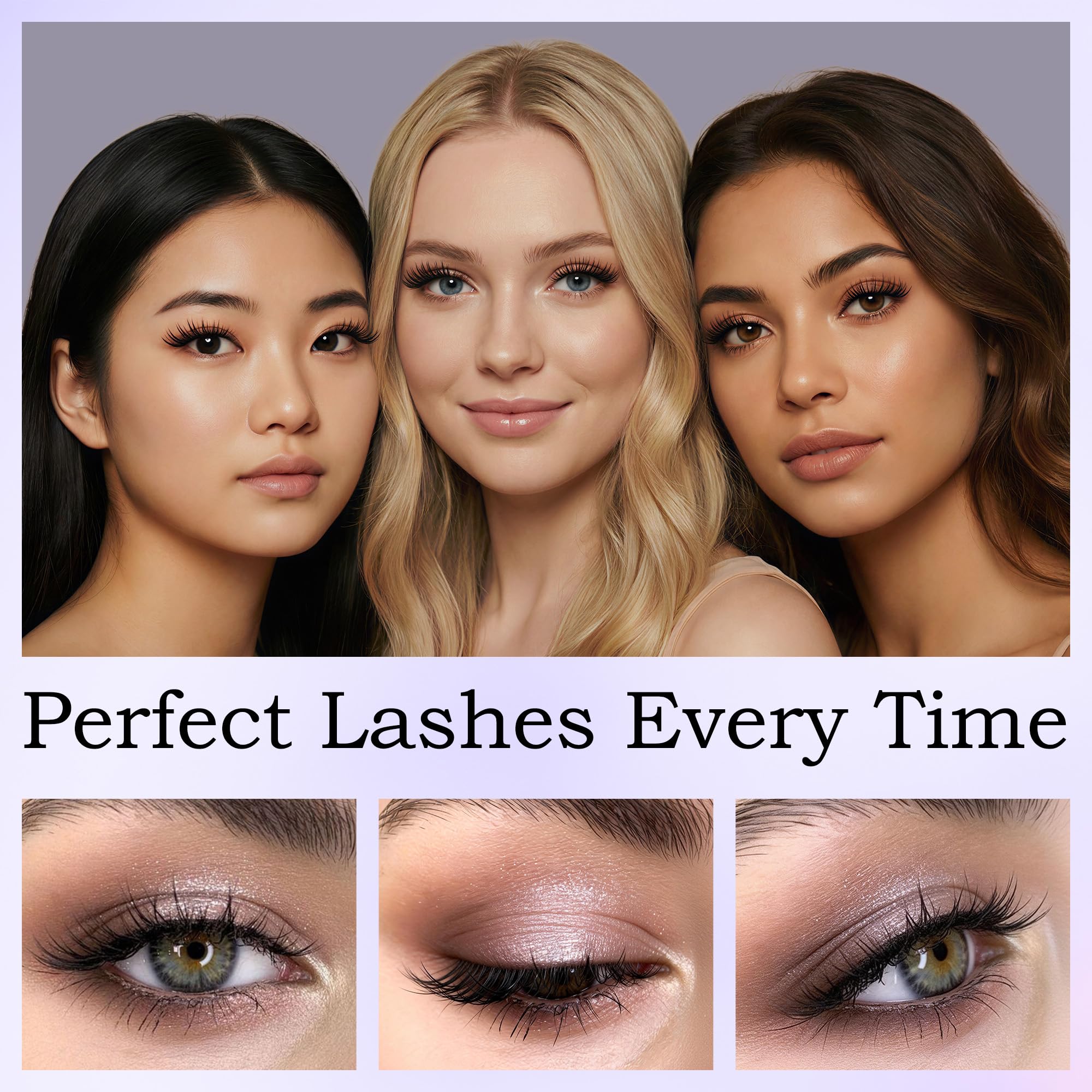 Iron Wand Mascara, 5D Curling Eyelash Iron Mascara with Washable Metal Wands, Waterproof Mascaras Black Volume and Length, Long-lasting Smudge Proof Mascaras for Lengthening Volumizing Eyelashes (1) — view 4