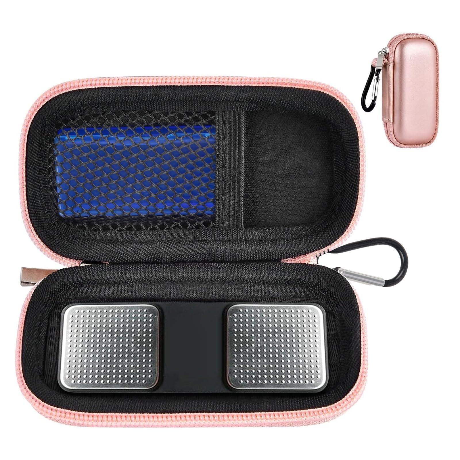 Étui Protection KardiaMobile 6L - Housse Rigide EVA Pour Moniteur Cardiaque 6 Fils ECG - Pochette De Transport