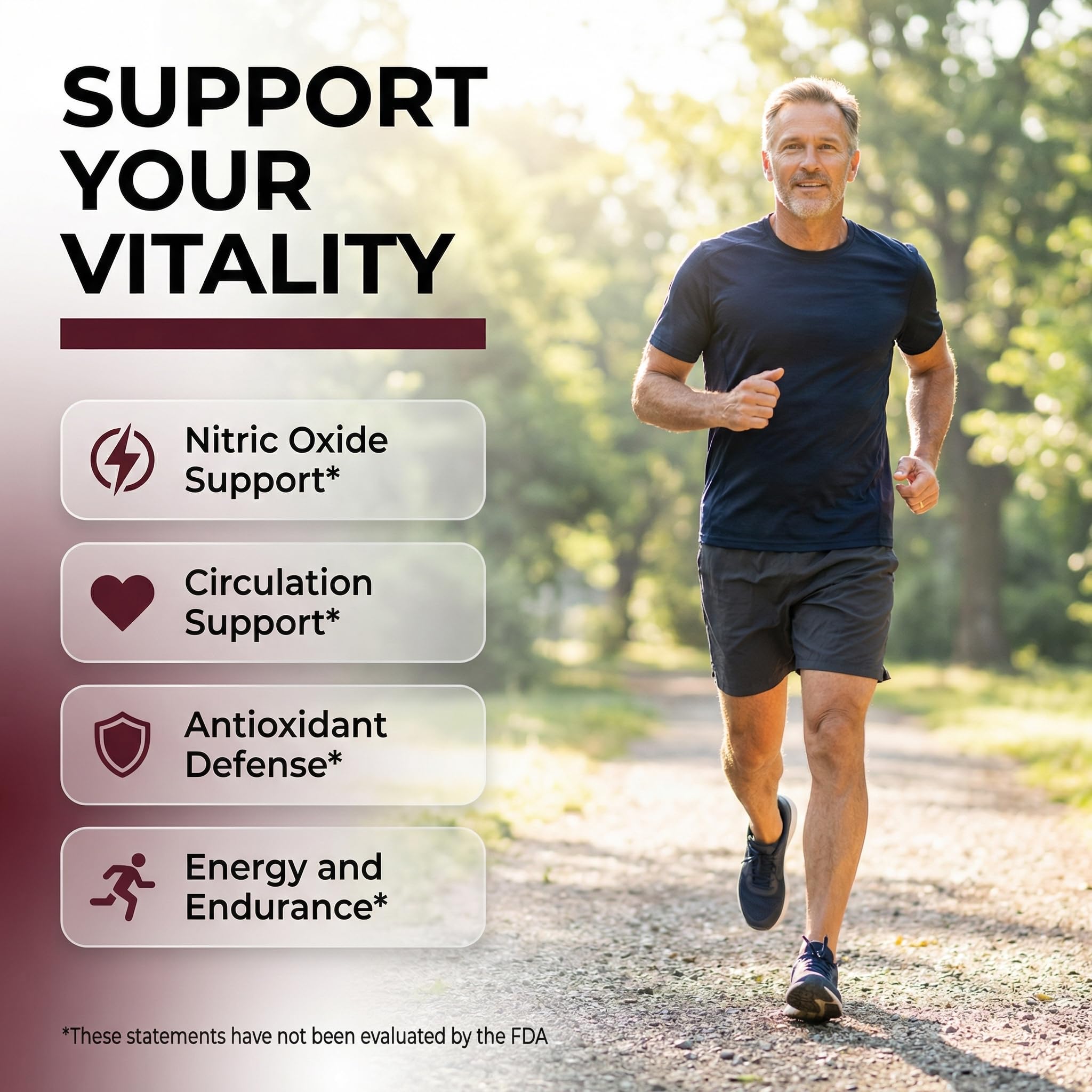 Nitro Rush Nitric Oxide Gummies Beet Root Cayenne Pepper Pomegranate Vitamin C Hawthorn Nattokinase Blueberry Hibiscus Coenzyme Q10 Algae Ashwagandha Root Grape Olive Garlic 60 Count by Clean Nutra — Amazon image 2
