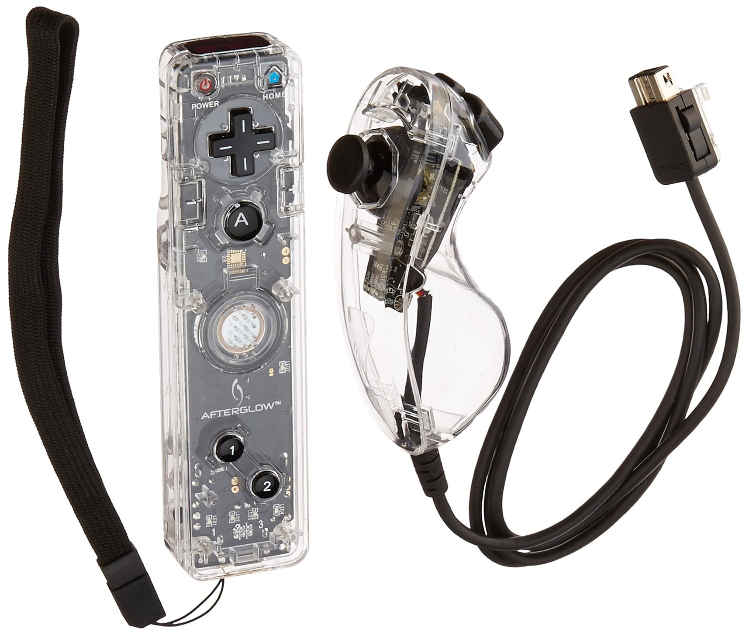 PDP Afterglow Controller Bundle for Wii/Wii U - Blue