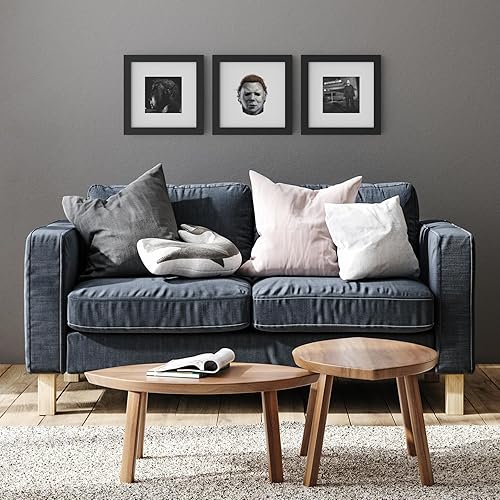 Miniatura 7 de Trends International Gallery Pops Halloween II - Póster de pared de Michael Myers de la era punk, 12.00 x 12.00 pulgadas, versión de marco negro