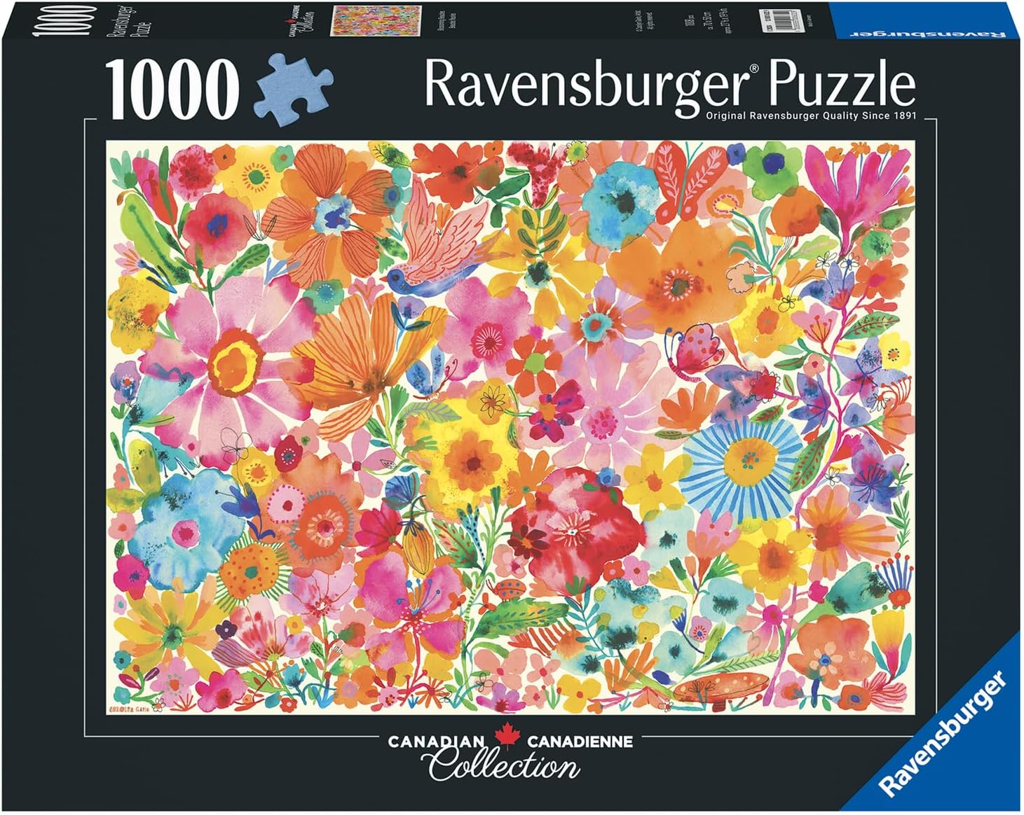 Ravensburger Blossoming Beauties 1000 Piece Jigsaw Puzzle for Adults - 12000632 - Handcrafted Tooling, Made in Germany, Every Piece Fits Together Perfectly