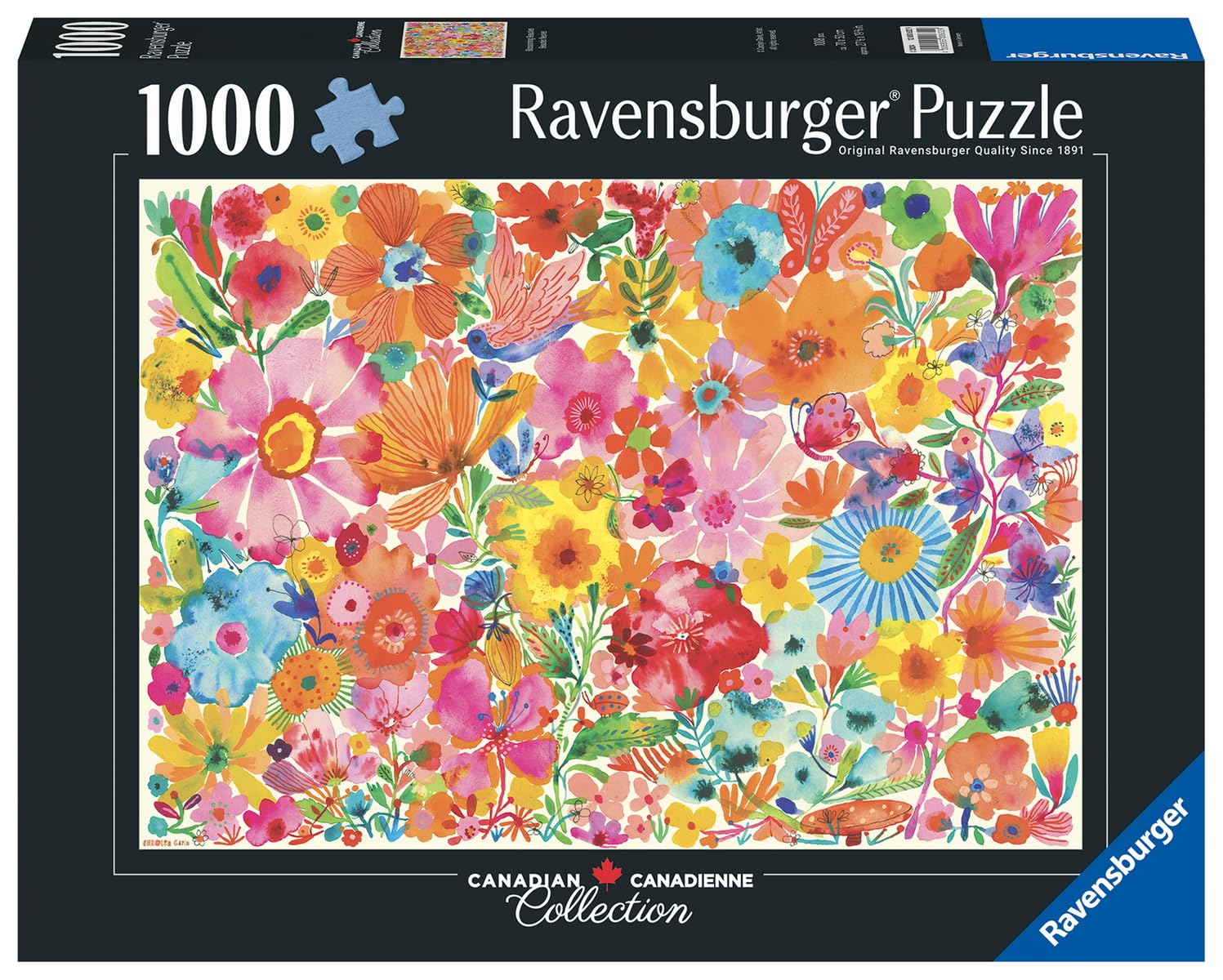Ravensburger Blossoming Beauties 1000 Piece Jigsaw Puzzle for Adults - 12000632 - Handcrafted Tooling, Made in Germany, Every Piece Fits Together Perfectly