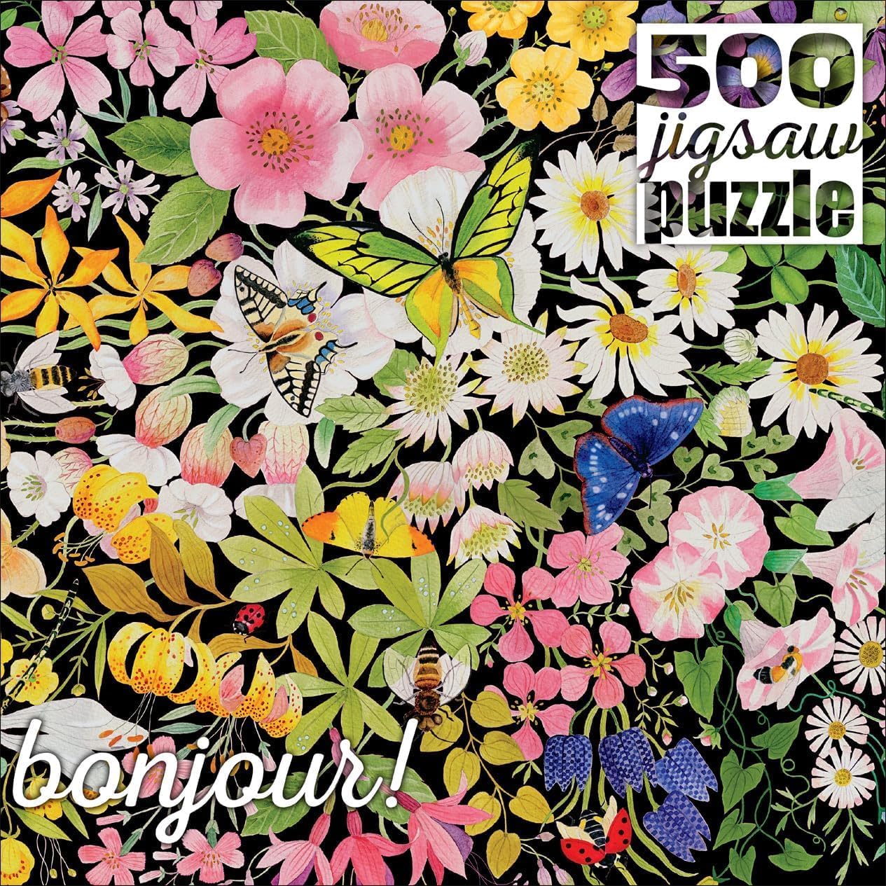 Buffalo Games - Bex Parkin - Night Blossoms - 500 Piece Jigsaw Puzzle for Adults -Challenging Puzzle Perfect for Game Nights - Finished Size is 21.25 x 15.00
