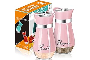 Pink House Essentials - Salt and Pepper Shakers Set