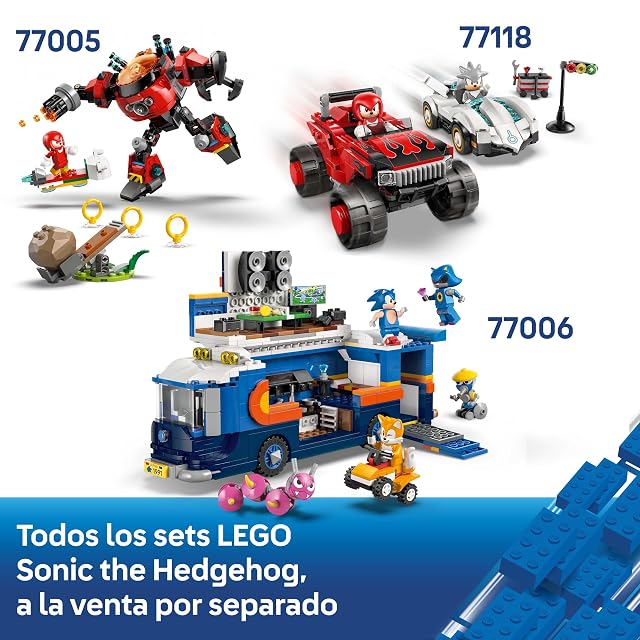 Foto 7 de 8 de LEGO - Juego de construcción Sonic: Speedster Lightning LEGO Sonic - 77117