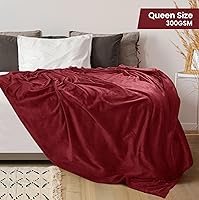 Vista 566 de Utopia Bedding - Manta de vellón de lujo, mullida, antiestática; manta de suave microfibra de 8.8 oz/yd² (300 g/m²) para sofá y cama; tamaño Gris