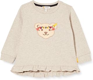 Steiff Girl's Mit Süßer teddybärapplikation Sweatshirt