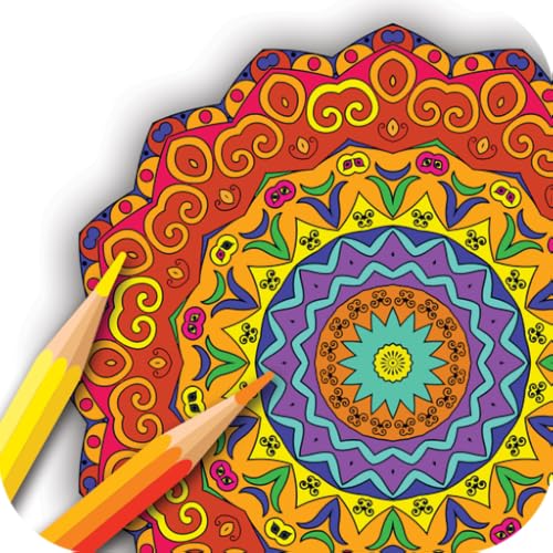 Livro de colorir Mandala