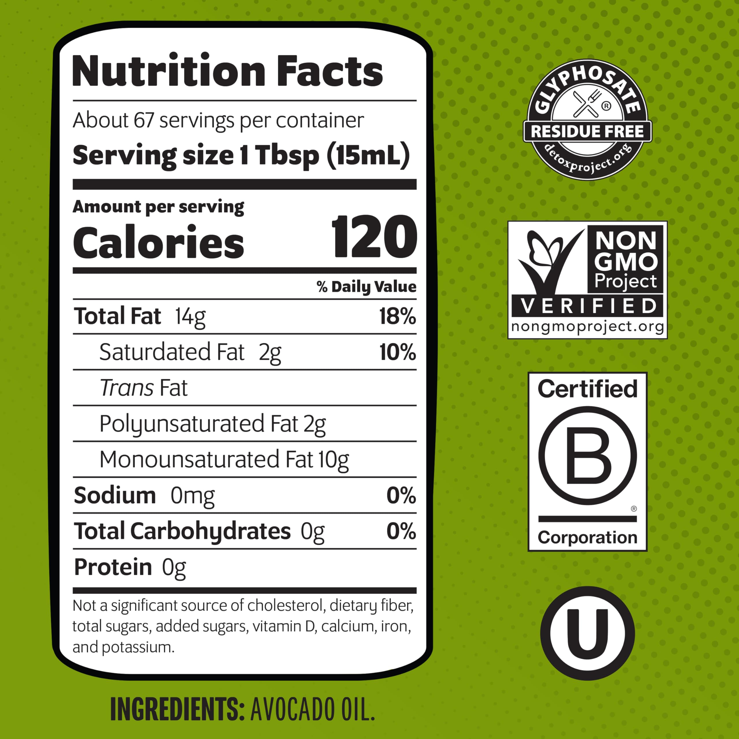 Chosen Foods 100% Avacado Cooking Oil - 1ltr Bottle (33.8fl) (Single Bottle) by Chosen Foods