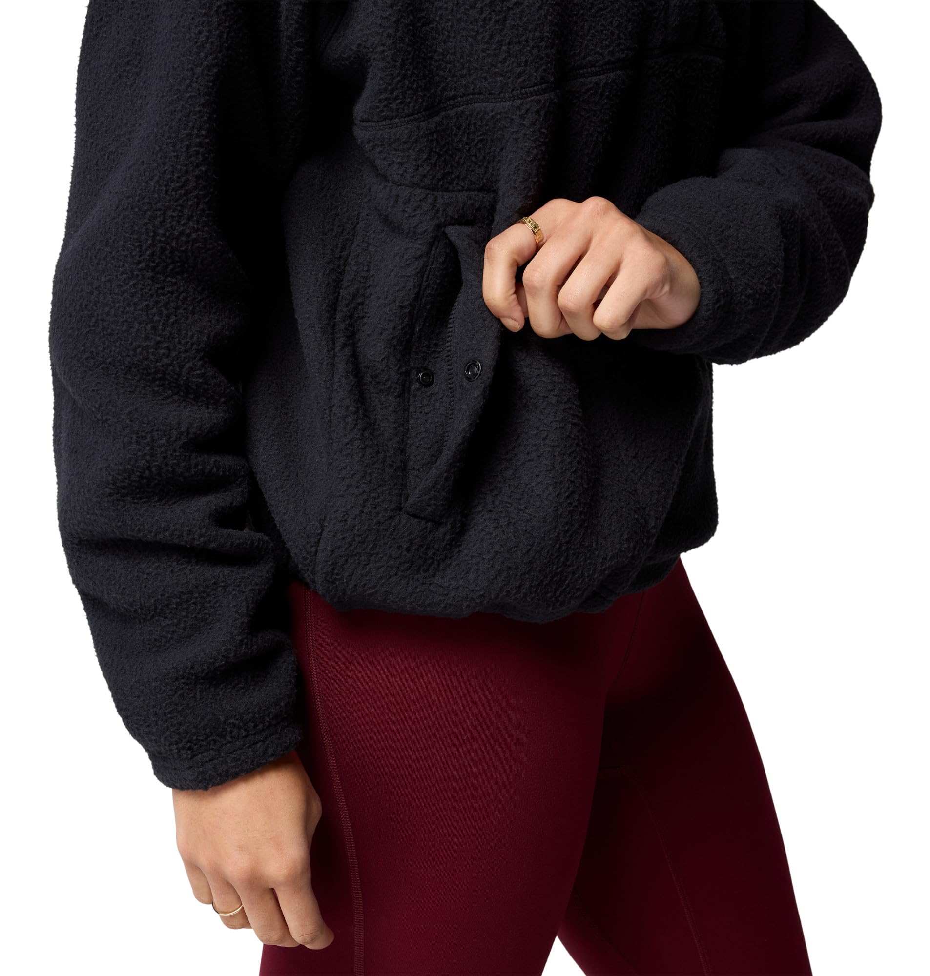 Columbia Jasper Ridge Pebbled Fleece Half Snap Pull Over in pile Donna (Pacco da 1)
