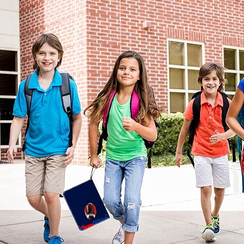 Miniatura 8 de GHIUAN Carpeta de tarjetas de fútbol para tarjetas intercambiables, carpeta de tarjetas de 9 bolsillos para 720 tarjetas, incluye 40 páginas,