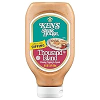 Vista 2 de Ken's Steak House Thousand Island - Aderezo para untar, 24 onzas líquidas (paquete de 6)