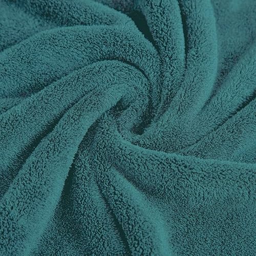 Vista 31 de Juego de toallas de microfibra de 8 piezas, 2 toallas de baño, 2 toallas de mano, 4 toallas pequeñas, toalla de baño extra grande para baño, hotel