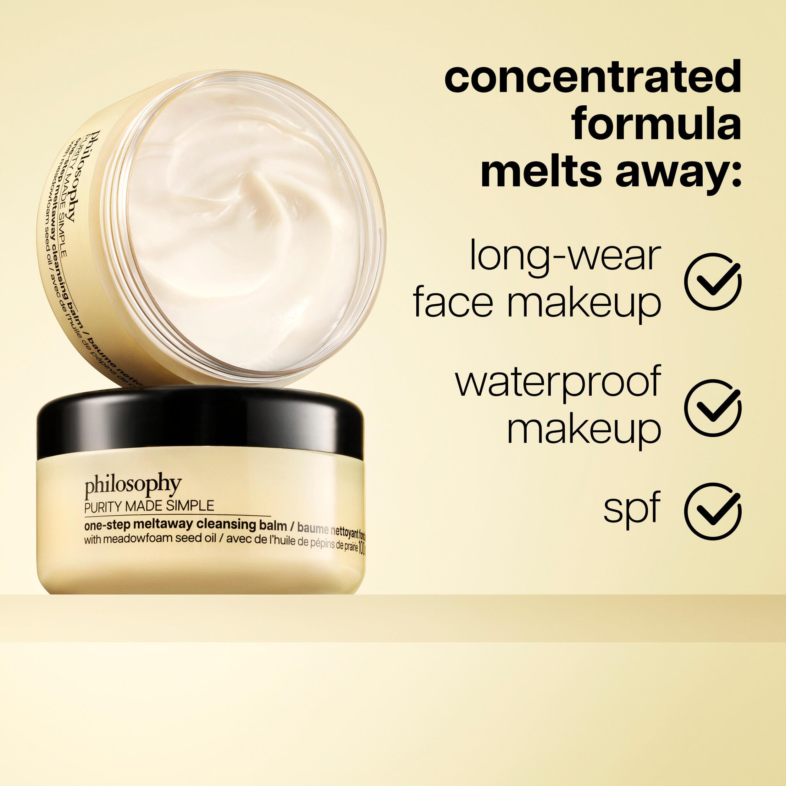 philosophy Purity Meltaway Balm One-Step Facial Cleanser with Meadowfoam Seed Oil