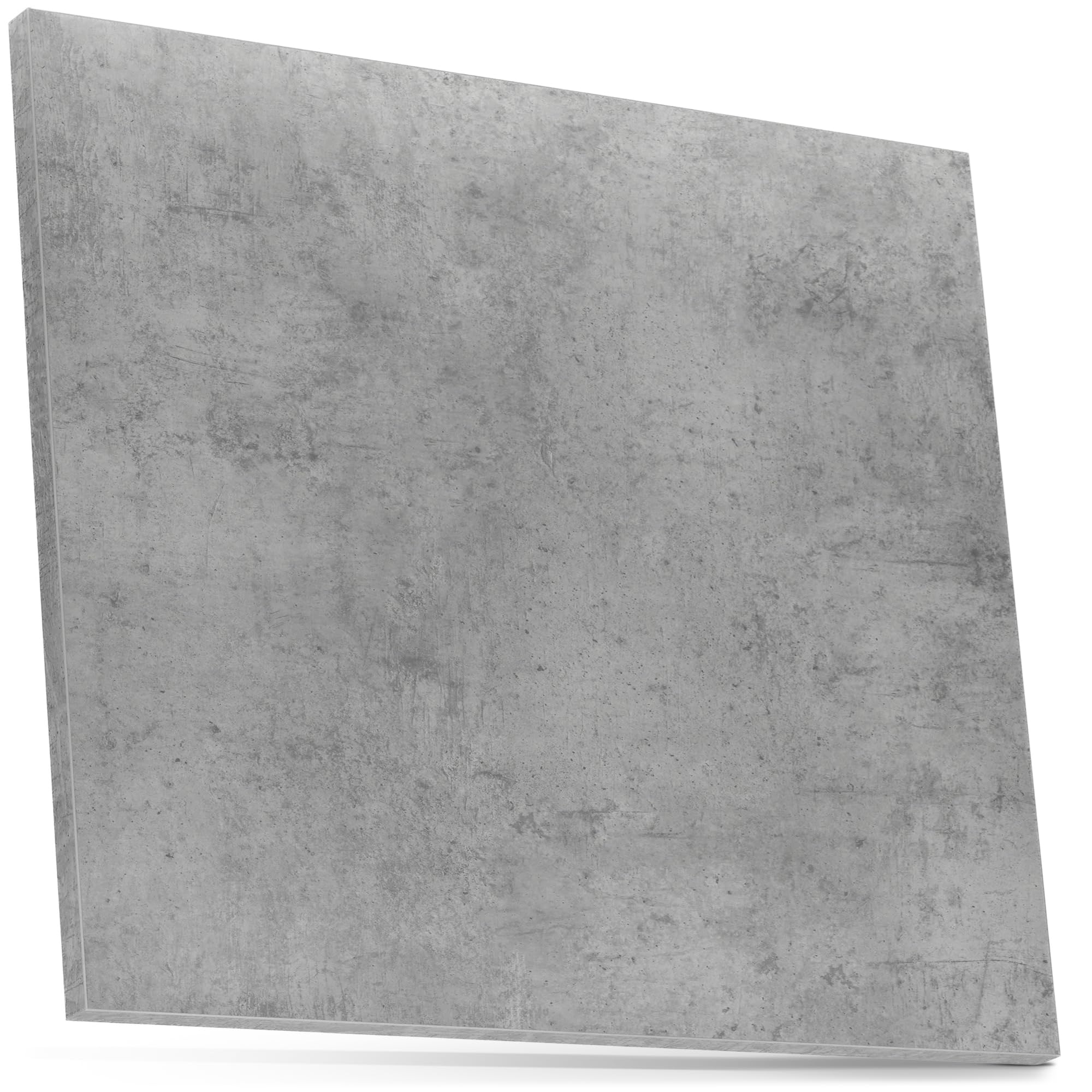 Prima Systeme Küchenfront (Beton Hell, 60x90 (Rechts/Links)) – Schranktür kompatibel mit IKEA FAKTUM – Kratzfest, wasserabweisend und leicht zu reinigen – Premium-Qualität für Dein Zuhause