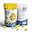 Bastion Garbage Disposal Cleaner and Deodorizer Drops- [[50-Count]] Lemon Zest Scented Kitchen Sink Freshener Pods & Drain Odor Eliminator Disposer Care Balls