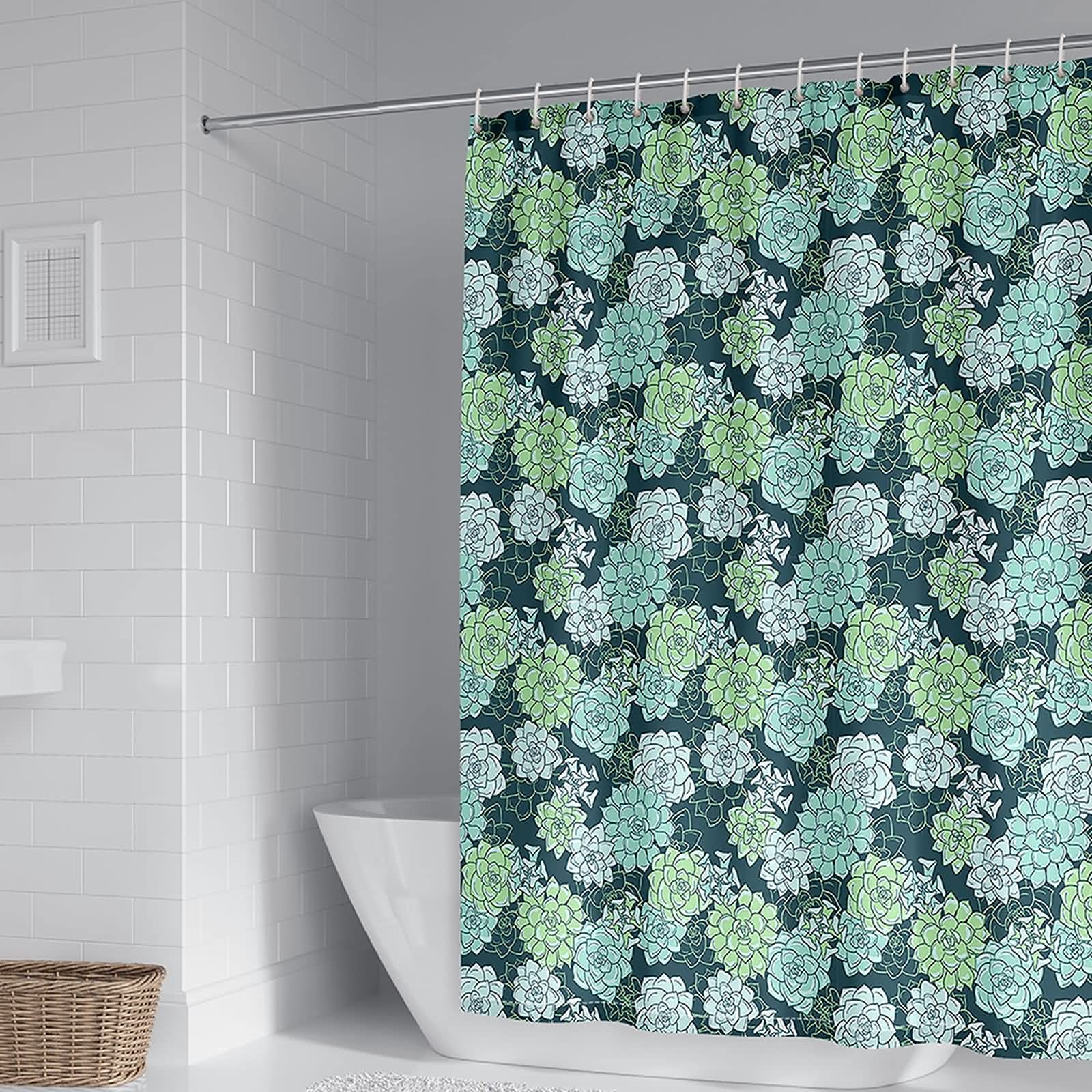 Rideau de douche de qualité supérieure en polyester imperméable