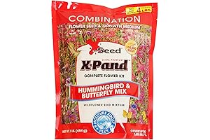 X-Seed Hummingbird & Butterfly Wildflowers: Vibrant Blooms for Pollinators