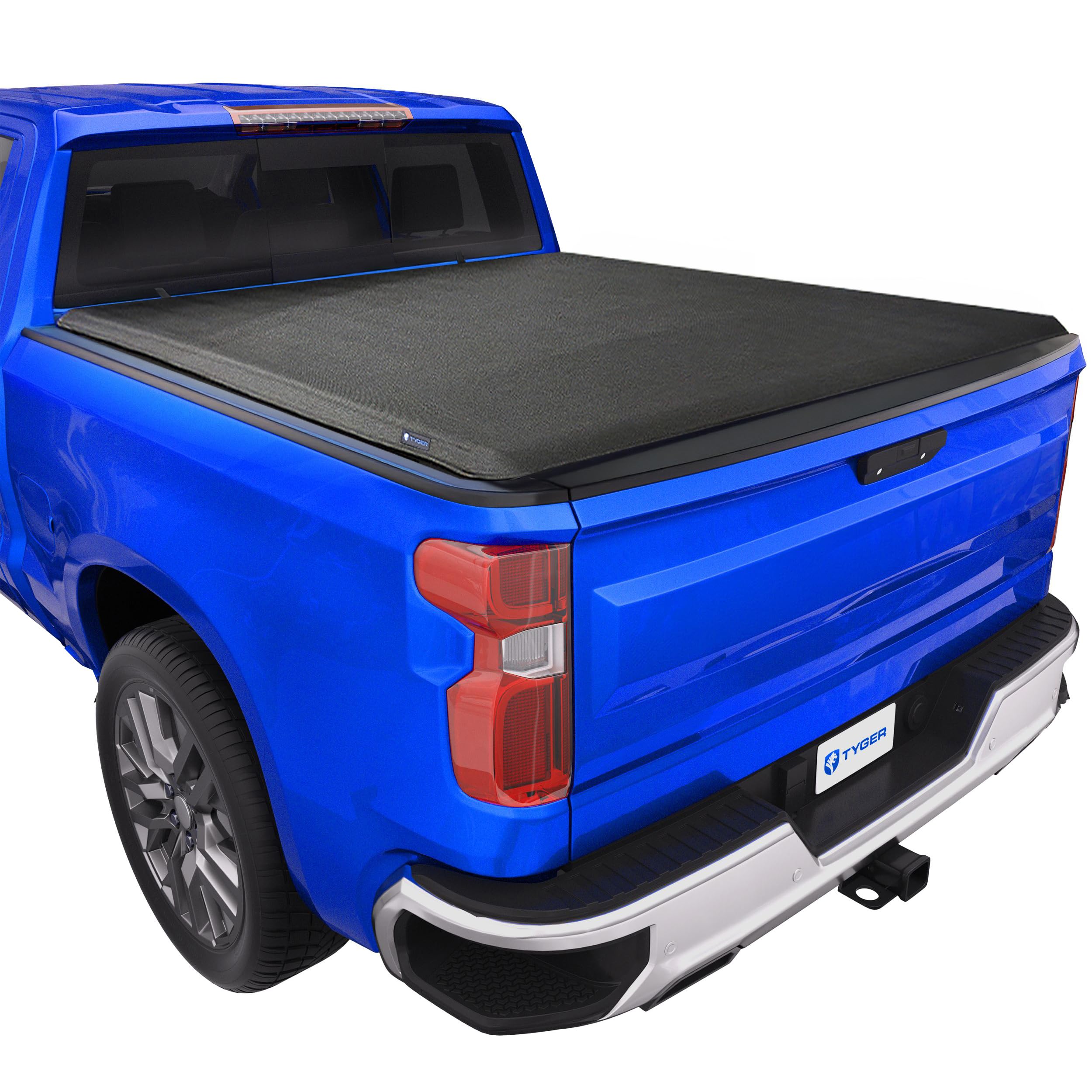 Tyger Auto T1X Soft Roll-Up in Fabric Truck Bed Tonneau Cover - truck bed and tailgate accessories | Mubboo