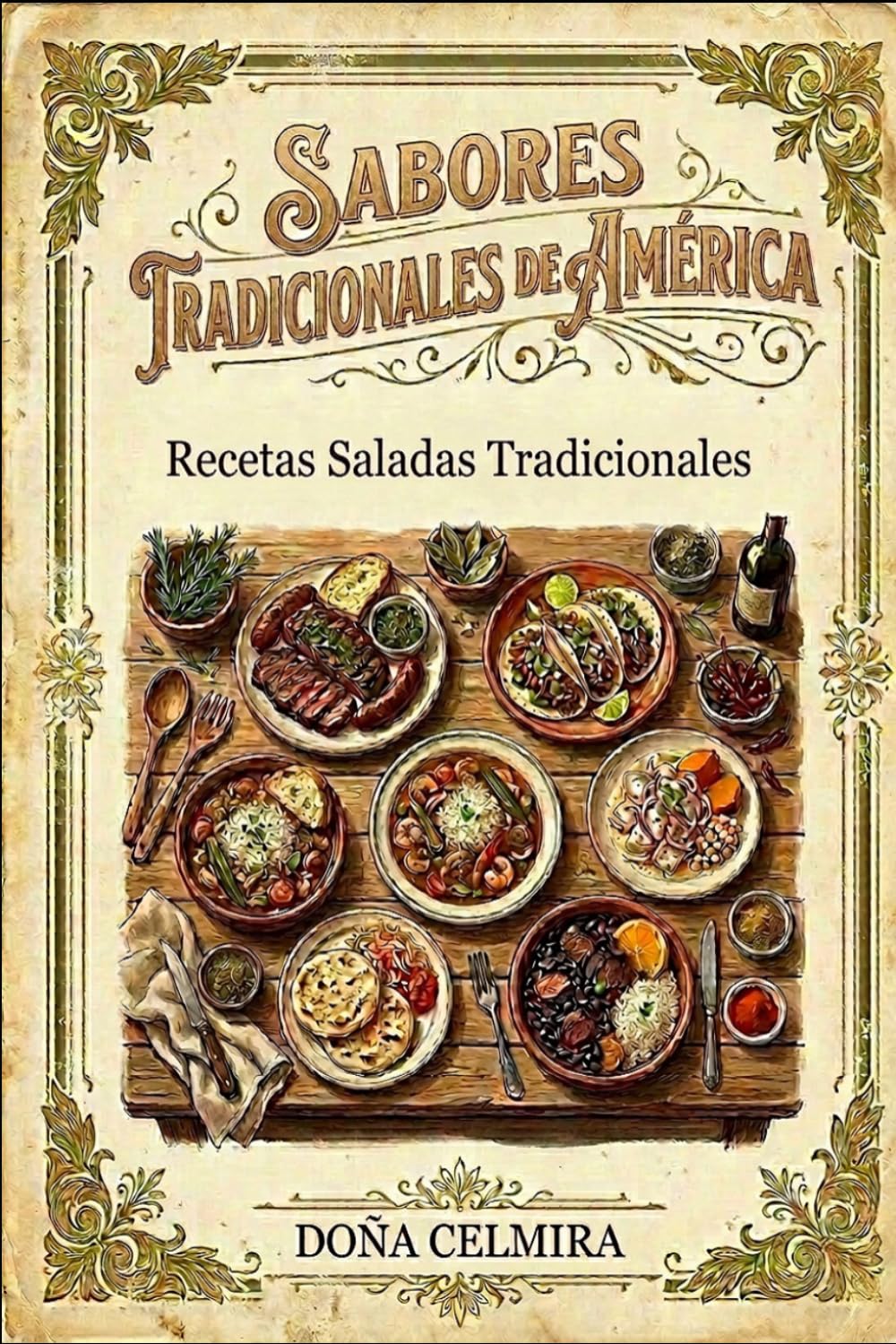 Sabores Tradicionales de América: Recetas saladas tradicionales de los treinta y cinco países americanos