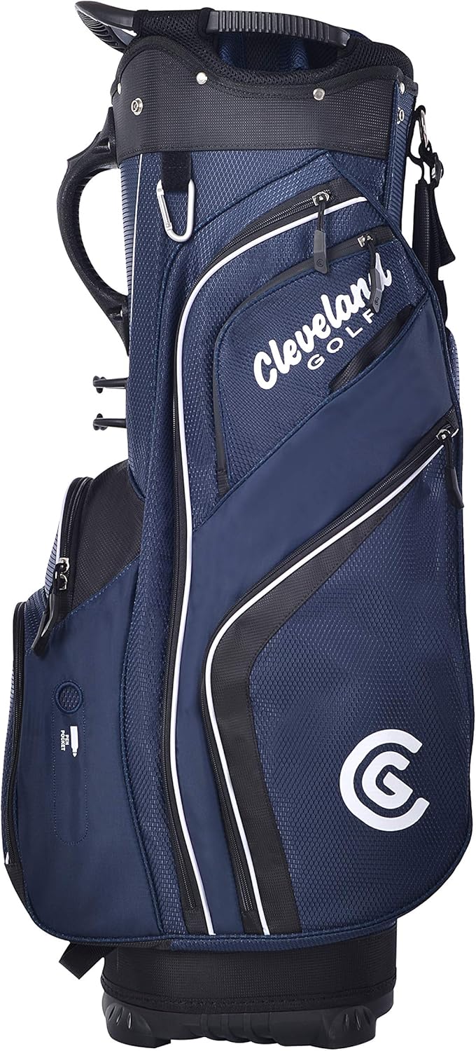 Cleveland Golf Cart Bag, Black : Sports & Outdoors