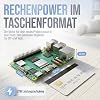 db-tronic Raspberry Pi 5 8 GB Starter Set 128 GB Edition Power Supply 27 W Housing with Fan 4K Micro HDMI Cable Ideal for Smart Home Retro Gaming & Home Assistant