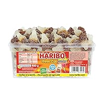 Haribo Happy Cola Frizz, Caramelle Gommose Frizzanti, Gusto Cola, Ideali Per Feste E Dolci Momenti Di Relax – Circa 200 Pezzi (1150gr)