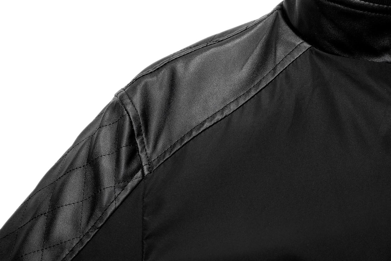 Tanming Men's Casual Slim Fit Lightweight Zip Up Softshell Bomber Jacket - Image 4
