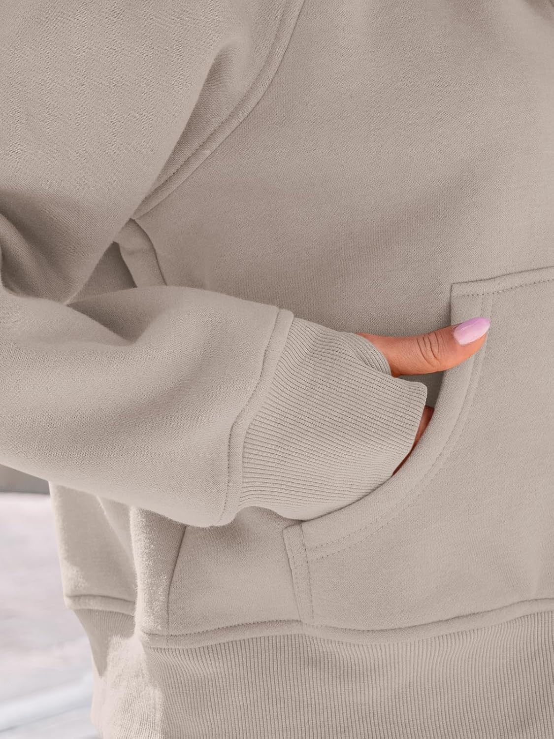 AUTOMET Womens Zip Up Hoodies Fleece Jackets Oversized Sweatshirts Fall Fashion Outfits 2026 Sweaters Winter Clothes - Image 5