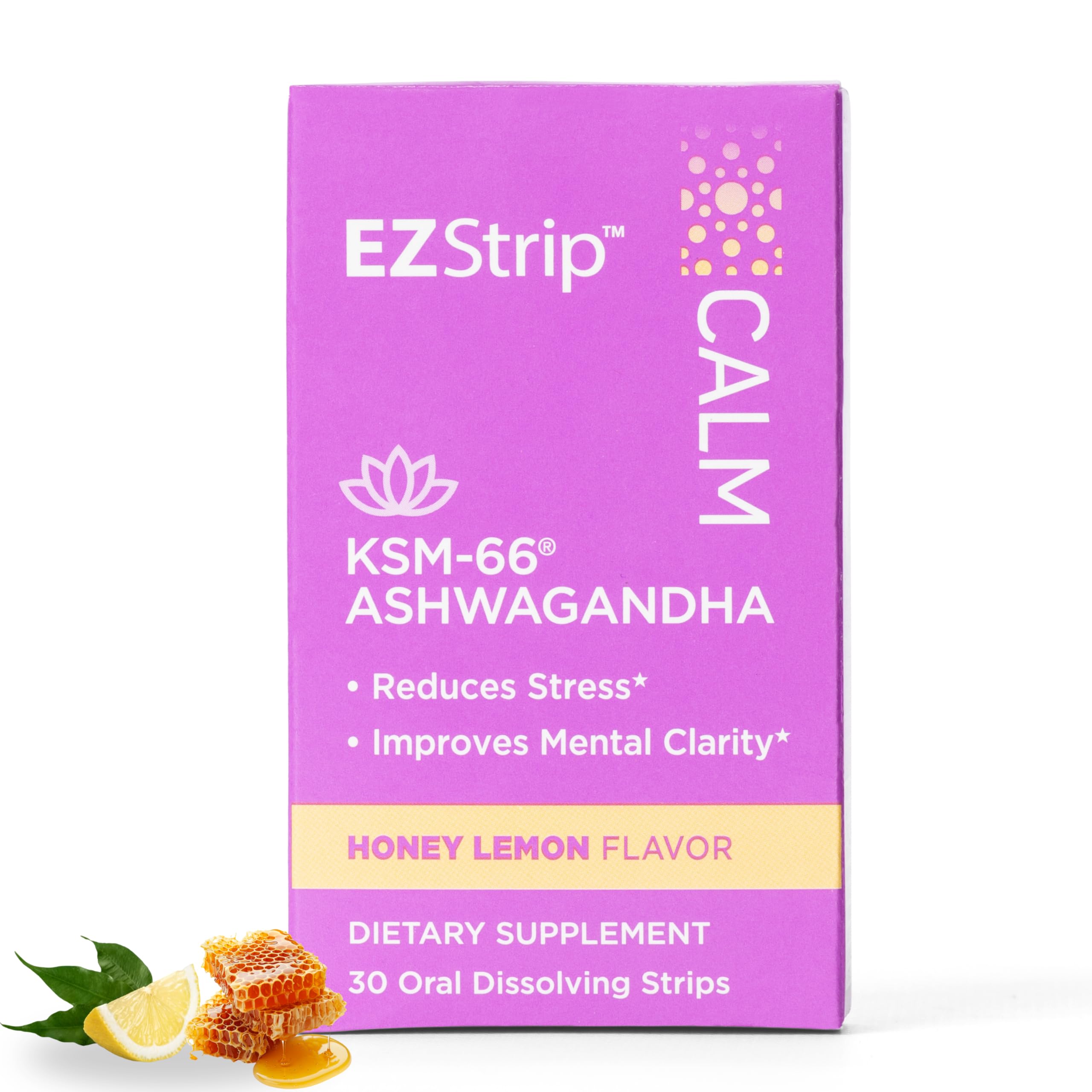 Amazon.com: EZStrip Calm Supplement - Honey Lemon Flavor, 30 Count