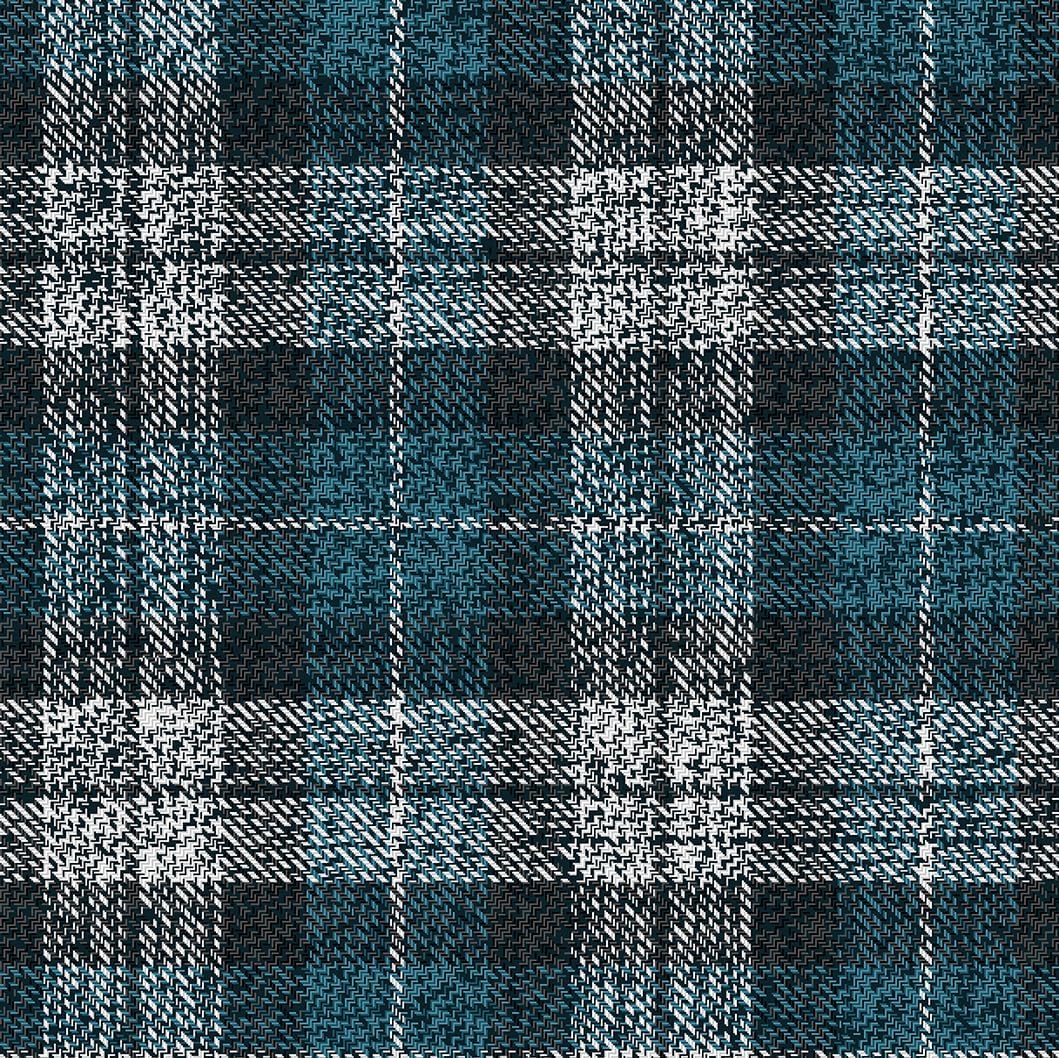 17.5x393" Blue Plaid Peel and Stick Wallpaper Renter Friendly Dark Teal Moody Plaid Wallpaper for Bathroom Boys Room Kitchen Contact Paper Vintage Traditional Linen Fabric Gingham Masculine