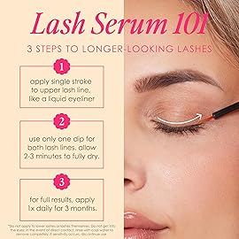 Grande Cosmetics GrandeLASH-MD Lash Enhancing Serum - Peptide & Vitamin Infused Formula for Longer, Thicker, Fuller Looking Lashes - Ophthalmologist Tested, Cruelty-Free, 6 Month Supply (4mL)
