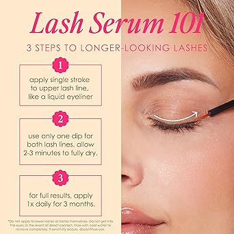 Grande Cosmetics GrandeLASH-MD Lash Enhancing Serum - Peptide & Vitamin Infused Formula for Longer, Thicker, Fuller Looking Lashes - Ophthalmologist Tested, Cruelty-Free