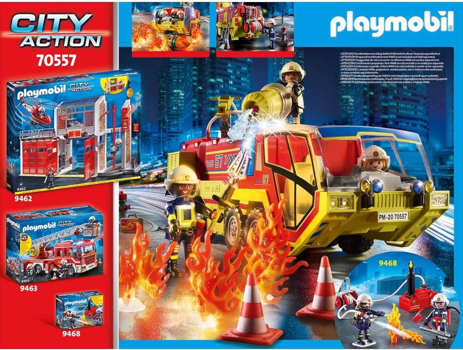 Playmobil Fire Engine with Truck