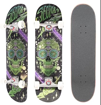 Sector 9 Death Ray 8.0" Popsicle Complete Skateboard - Factory Direct