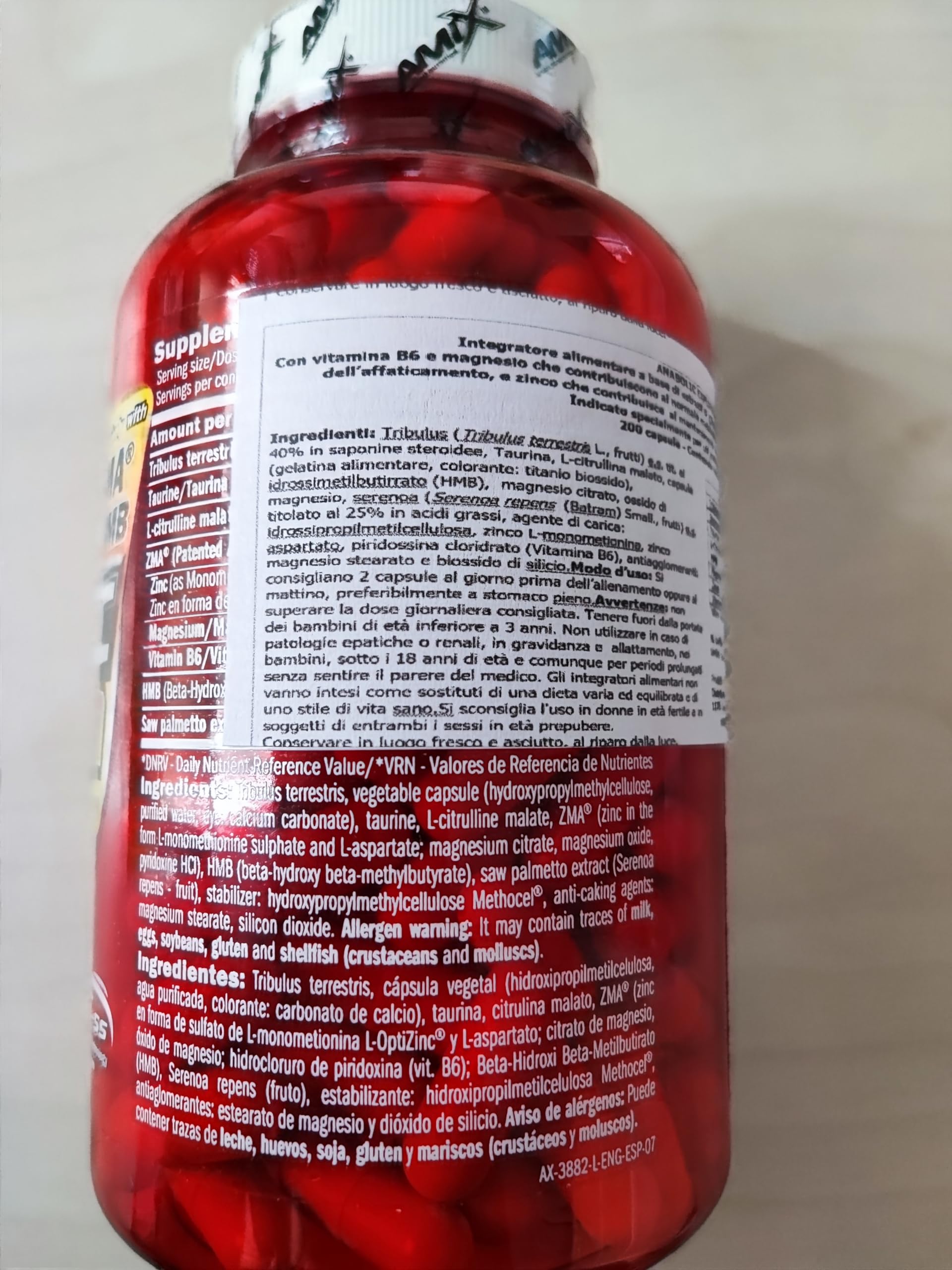 Amix Nutrition - Anabolic Explosion - 200 capsule
