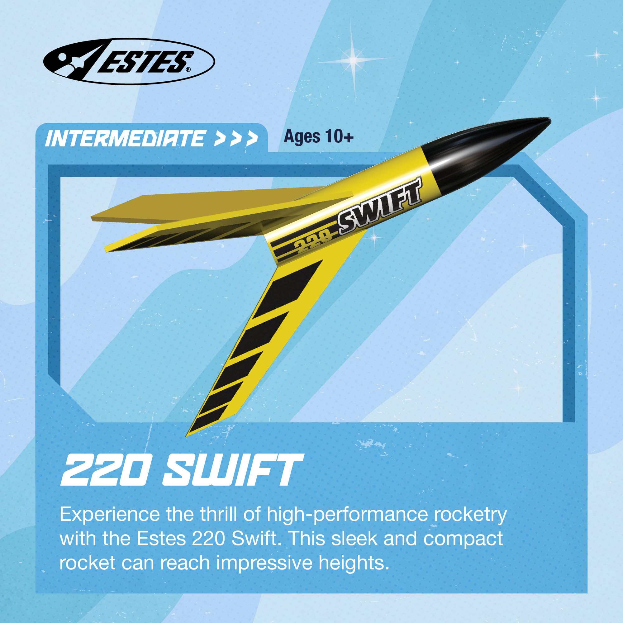 Estes 220 Swift Rocket Kit - Build & Fly! -2