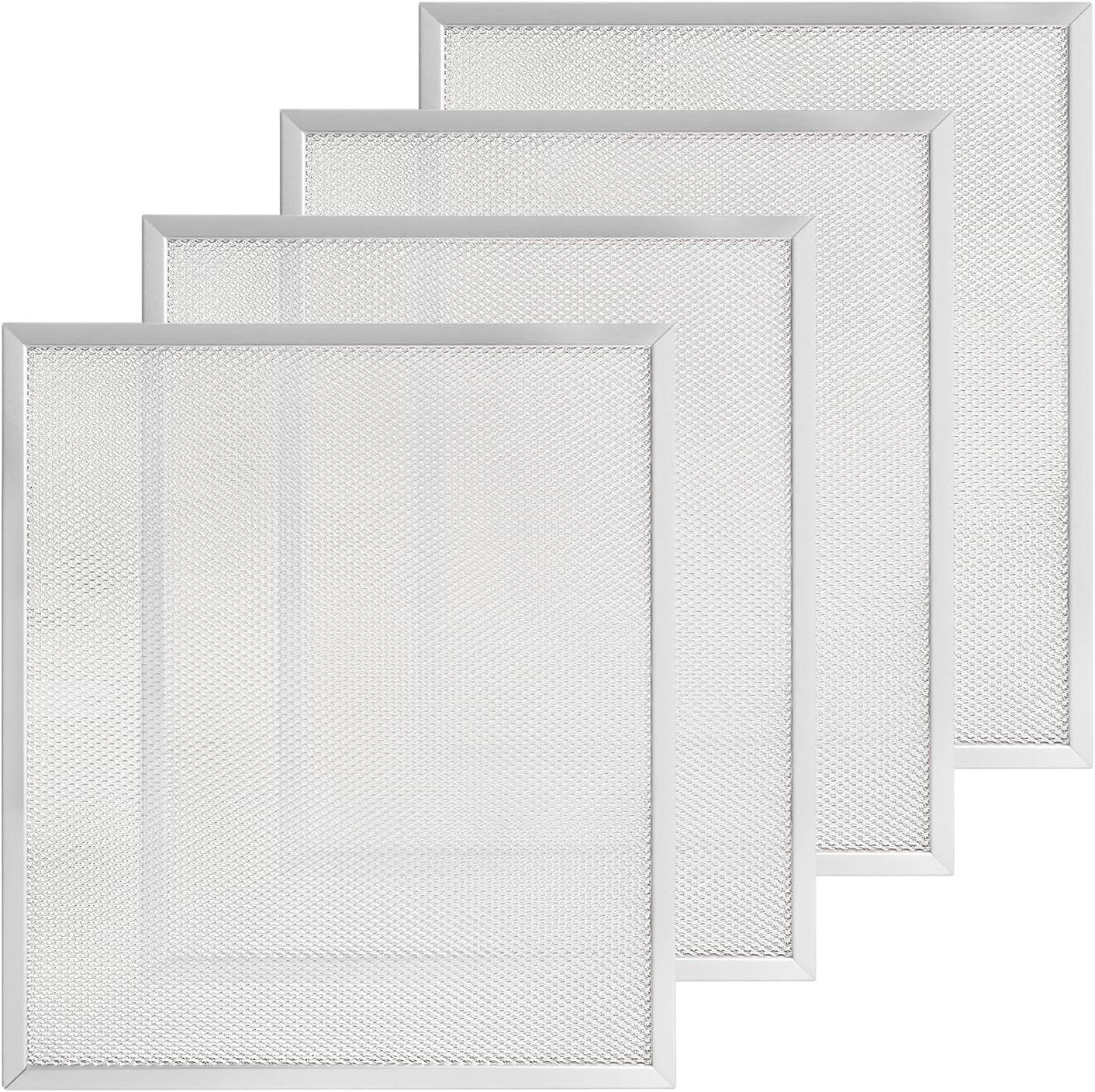 2025 Update BPS1FA30 Range Hood Filter 11-3/4" x 14-1/4" x 3/8" Compatible with 30-Inch Broan NuTone Allure QS1 WS1 Range Hoods - Replaces 99010299 S99010305 Aluminum Filters, 4 Pack